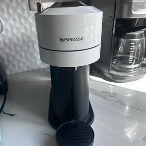Nespresso White Coffee Machine